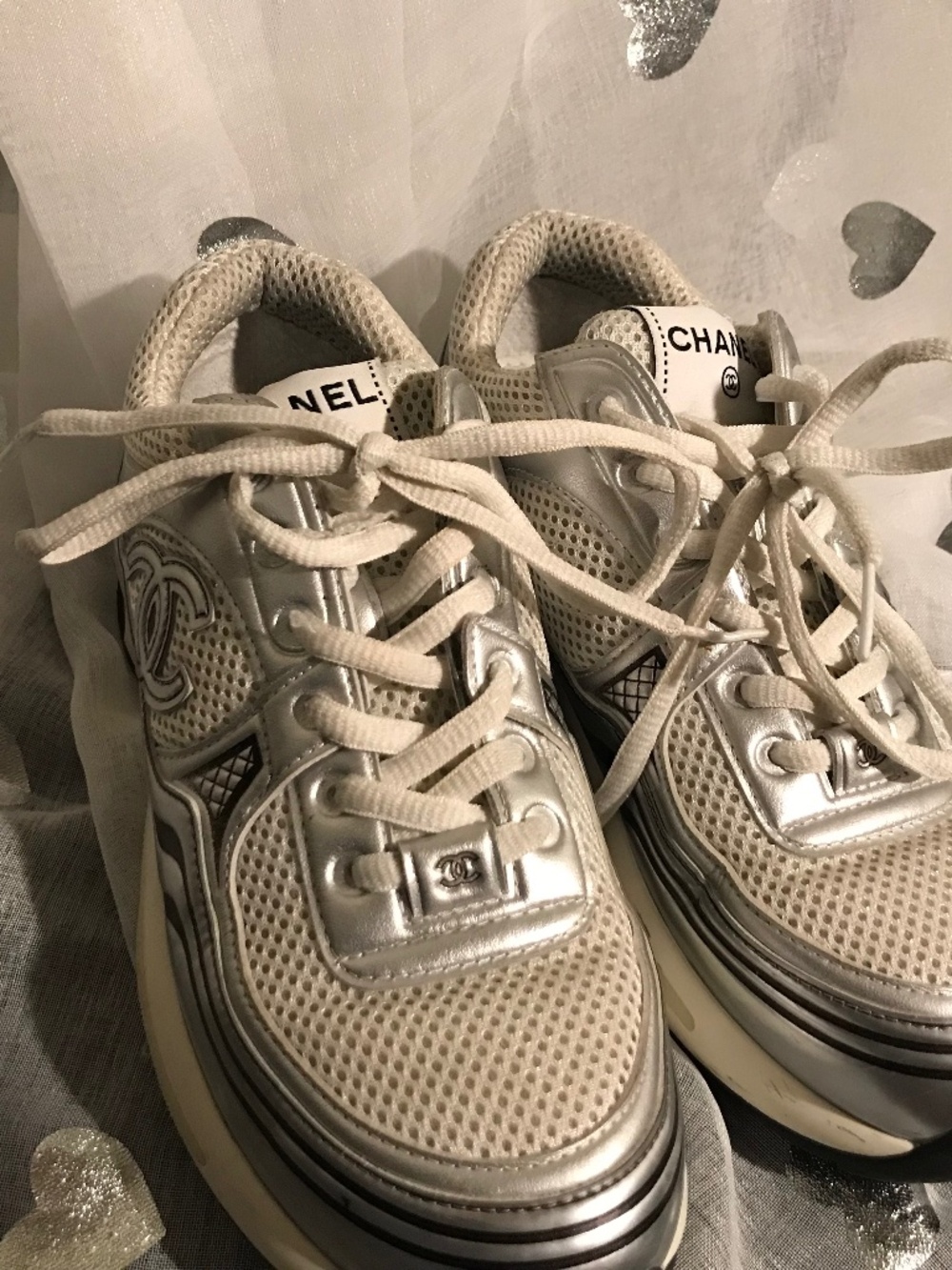 Chanel Sneakers. Size 6.5